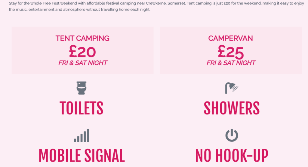 Free Fest – Website & Digital Platform free fest camping information